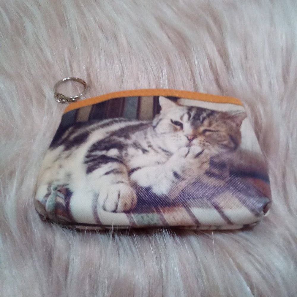 Cat coin purse